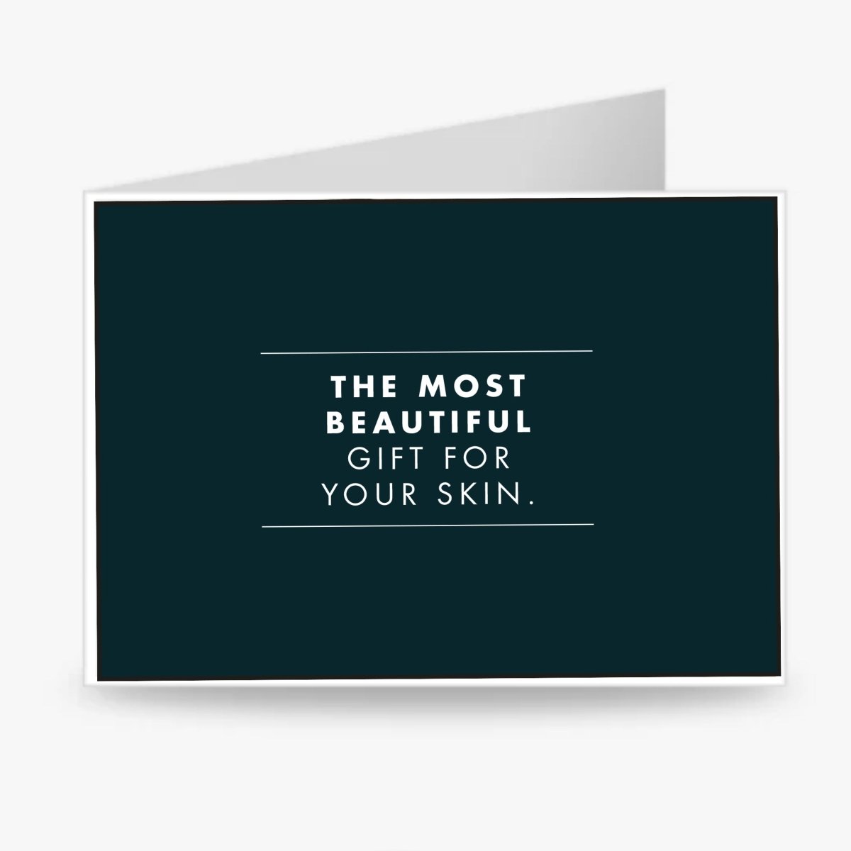 Geschenkkarte "MOST BEAUTIFUL GIFT" | QMS Medicosmetics GmbH