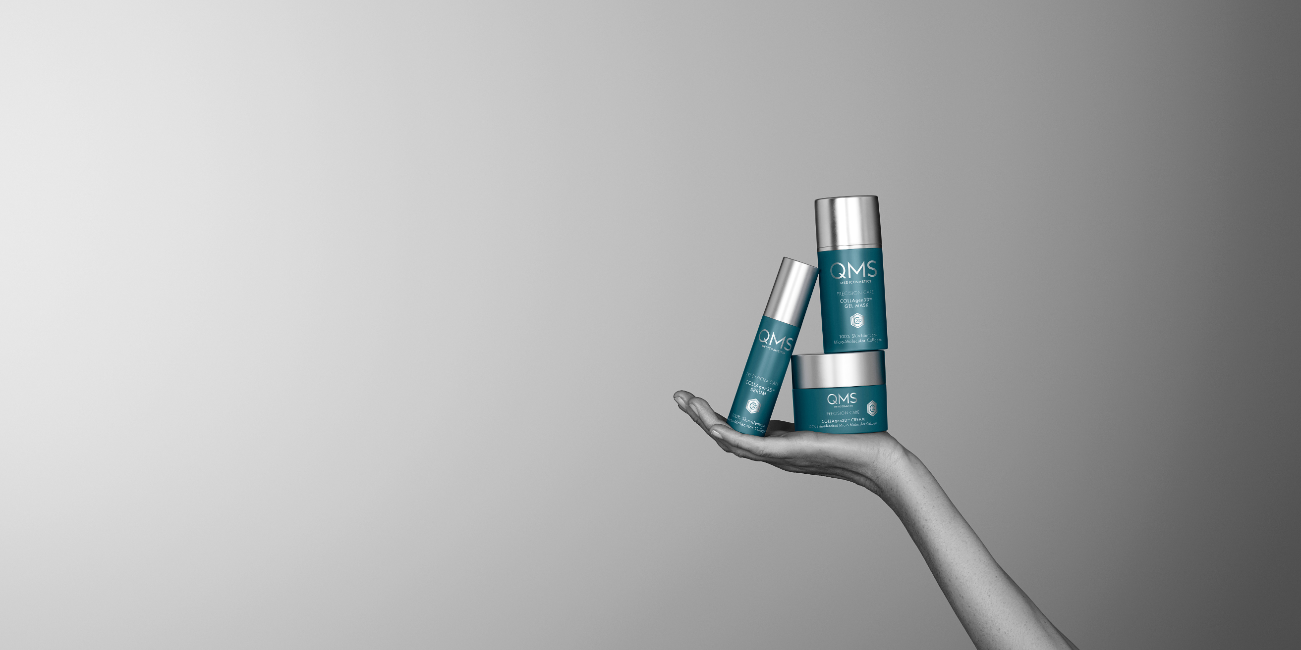 Before and after skincare results showing clearer, smoother skin with reduced redness and blemishes.